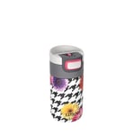 KAMBUKKA Gourde Isotherme (500ml) - Thermos Etanche: Technologie Snapclean® - Idéal pour Boissons Chaudes et Froides - Fond Antidérapant - Acier Inoxydable - Modèle ETNA Floral Patchwork