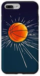 Coque pour iPhone 7 Plus/8 Plus Ballon de basket de sport en couleur classique