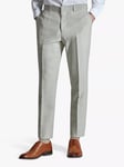 Ted Baker Leo Linen Slim Fit Trousers, Pistachio