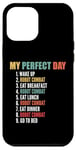 Coque pour iPhone 12 Pro Max My Perfect Day Robot Combat amusant