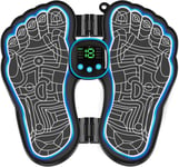 Electronic Foot Massagers for Pain and Circulation, EMS Foot Massager, Folding E