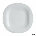 Assiette plate Luminarc Carine Granit Gris verre Ø 27 cm