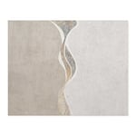 Declea Tableau sur toile motif abstrait Sand, impression sur toile, tableaux modernes pour salon, chambre à coucher, décoration murale pour la maison, art abstrait