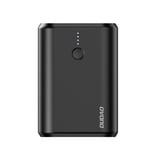 Ulkoinen akku varavirtalähde Dudao 10000 mAh Quick Charge 3.0 22.5W, musta (K14_Black)