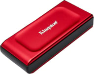 Kingston XS1000 1TB External SSD USB 3.2 Gen 2 Portable Solid State Drive Red -SXS1000R/1000G