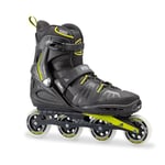 Rollerblade RB XL Rollers Mixte Adulte, Noir/Limon, 330
