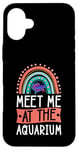 iPhone 16 Plus Meet Me At The Aquarium Boho Bohemian Rainbow Fish Tank Case