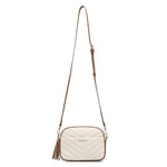 Miss Lulu LA2119-1 BG/BN, Sac à bandoulière Femme, Beige/Marron