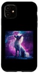 Coque pour iPhone 11 Chien chinois à crête galaxie magique