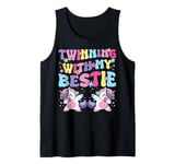 Friends Twinning With My Bestie Funny Spirit Week Girls Tank Top