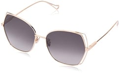 Nina Ricci Femme SNR360 Lunettes de Soleil, Shiny Copper Gold, 59