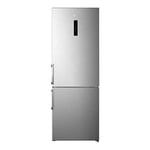 Cecotec frigorífico combi 2 portes Bolero coolmarket combi 495 inox. 495 litres, hauteur 200 cm, économies d'énergie, pas de gel, refroidissement en métal pour refroidissement