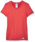 adidas 25/7 Tee W T-Shirt Femme, Glory Red, FR : M (Taille Fabricant : M)