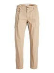 JACK & JONES Men's JPSTBILL JJFREDDIE AMA Chinos, Crockery, 36W / 32L