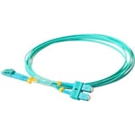 Fiberpatchkabel OM3 LC-SC 50/125 duplex 1M