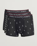 Polo Ralph Lauren 3-Pack Trunk Black/Stripe/Pony