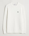 Lacoste Cotton Cable Sweater Flour