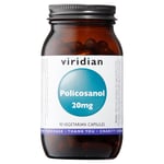 Viridian Policosanol - 90 x 20mg Vegicaps