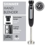 Progress Electric Hand Blender Shimmer Food Processor 300W Stainless Steel Blade