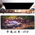 WSKLPM Large Gaming Mouse Mat,Car Flower Extended Mousepad, Non-Slip Rubber Base, Spill-Resistant And Anti-Fray Stitched Edges Keyboard Mouse Desk Mat For Computer, Pc And Lapto,300 * 800 * 2Mm