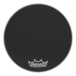 Remo PM-2420-MP- Powermax 2 Ebony Crimplock Bass Drumhead, 20"