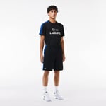 Lacoste Short Tennis Sportsuit regular fit Taille XS Noir/bleu/vert