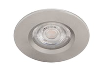 Philips Funksjonell Innfelt Spot, Innsunket Spotlight, Ikke-Utskiftbare Pærer, Led, 2700 K, 350 Lm, Nickel