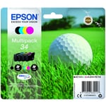 Cartouche d'encre EPSON T3466 (N/C/M/J) Série Balle de golf