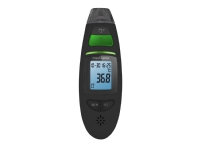 Medisana TM 750, Fjernmålingstermometer, Sort, Øre, Panne, Knapper, °C, Kroppstemperatur, Overflatetemperatur