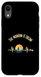 Coque pour iPhone XR Life Is Really Good Summer Happy Mountain Randonnée en plein air