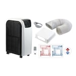 Climatiseur mobile 12000 BTU/h ACS-120.out - Sichler Exclusive - Blanc - 40 m2 - Non réversible - Non Inverter