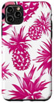 Coque pour iPhone 11 Pro Max Festive Tropical Ananas Coque de téléphone Motif Noël