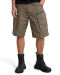 G-STAR RAW Men's Rovic Zip Relaxed Shorts, Brown (turf D08566-D308-273), 30