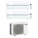 MITSUBISHI KIRIGAMINE Style Msz Ln Blanc Perle Climatisation Dual 3,5+3,5 KW