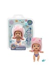 Cicciobello Amicicci Animal Cuties Cat Boy, Mini Personnage avec Casquette d'animal et Queue sur la Couche, pour Filles à partir de 3 Ans, CC038300, Giochi Preziosi