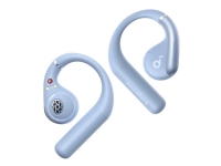 Soundcore AeroFit - True wireless-hörlurar med mikrofon - öppet öra - montering över örat - Bluetooth - cozy blue