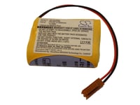 vhbw Batterie compatible avec Ge Fanuc A98L-0031-0011, Beta iSV Amplifier PLC Contrôleur Logique Programmable (2200mAh, 6V, Li-MnO2)