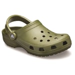 Crocs Classic Croslite Rubber Army Green Clogs