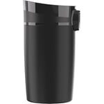 Sigg Miracle Black Touch Insulated Coffee Mug (0.27 L), Pollutant-Free and Insulated Coffee Travel Mug, Leak-Proof Stainless Steel Coffee Thermos