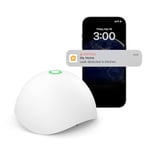 Meross Détecteur de Fuite d'eau Intelligent, Détecteur d'Indondation Compatible avec Apple Home, Alexa et SmartThings, Capteur d'eau avec Surveillance à Distance, Notifications d'Appli, HUB REQUIS