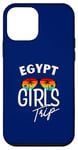 Coque pour iPhone 12 mini Egypt Girls Trip Travel Vacation Femme Égypte