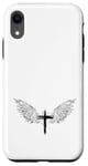 Coque pour iPhone XR Jésus Coque de protection pour téléphone portable Jésus sur la croix Sweat à capuche Jésus T-shirt Jésus