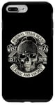 Coque pour iPhone 7 Plus/8 Plus Isle of Man Tête de mort classique West Head Yessir Manx Brand