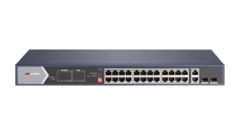 HIKVISION 24 PORT GIGABIT UNMANAGED POE SWITCH (301801519) (DS-3E0528HP-E)