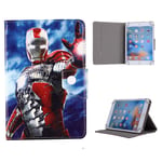 Favorite Kids Girls & Boys Tablet Case For Huawei MediaPad M3 Lite, M5, T3 T8 ~ 8 inch ~ Cover (Huawei MediaPad M3 8.4", Iron Man)