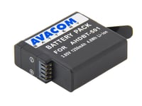 Avacom Gopro Ahdbt-501, Aabat-001 Li-Ion 3,7V 1250Mah 4,8Wh, Hero 5, Hero 6 Black, Hero 7 Black, Hero 8, Gopro, 1250 Mah, 3,85 V, Litiumjon (Li-Ion)