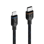 Unisynk Magnetisk USB-C-Lightning 2 m