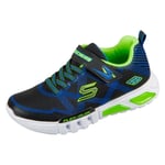 Skechers Flex Glow Svarta,blå,celadon 32