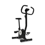 FFitness Easybelt Exercise Bike Stationary Training Adjustable Resistance Home Trainer Fitness LCD Sensors Heart Rate Monitor