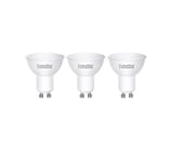 GU10 6W LED Light Bulb Daylight 6500K (pack of 3)